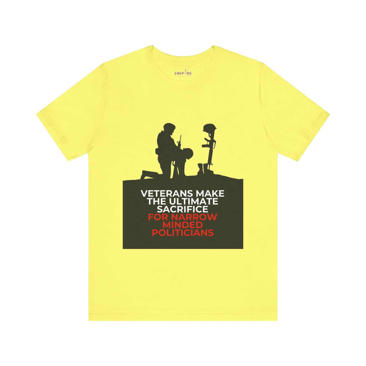 Veterans Make the Ultimate Sacrifice Graphic Tee β Bold Shirt for Patriots