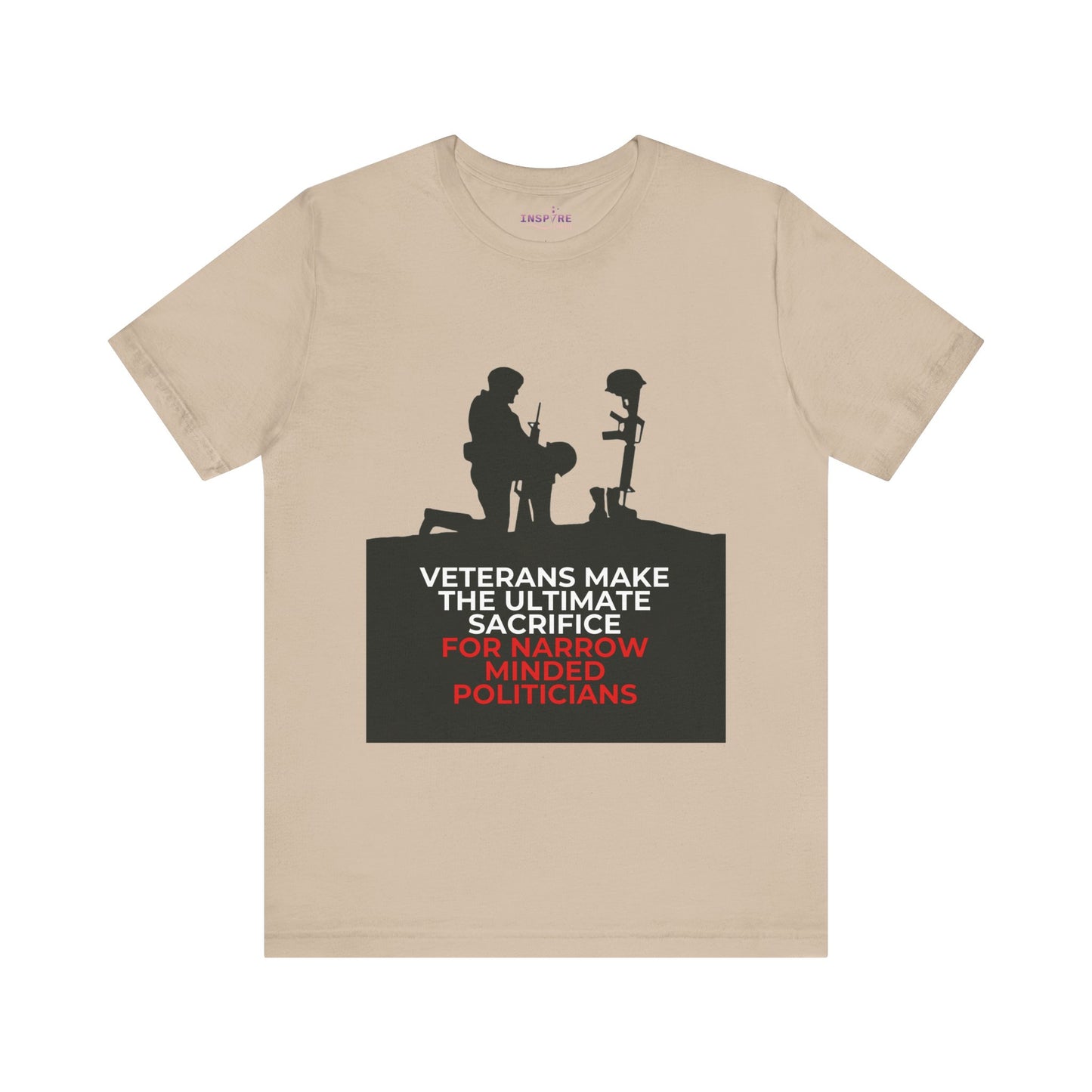 Veterans Make the Ultimate Sacrifice Graphic Tee β Bold Shirt for Patriots