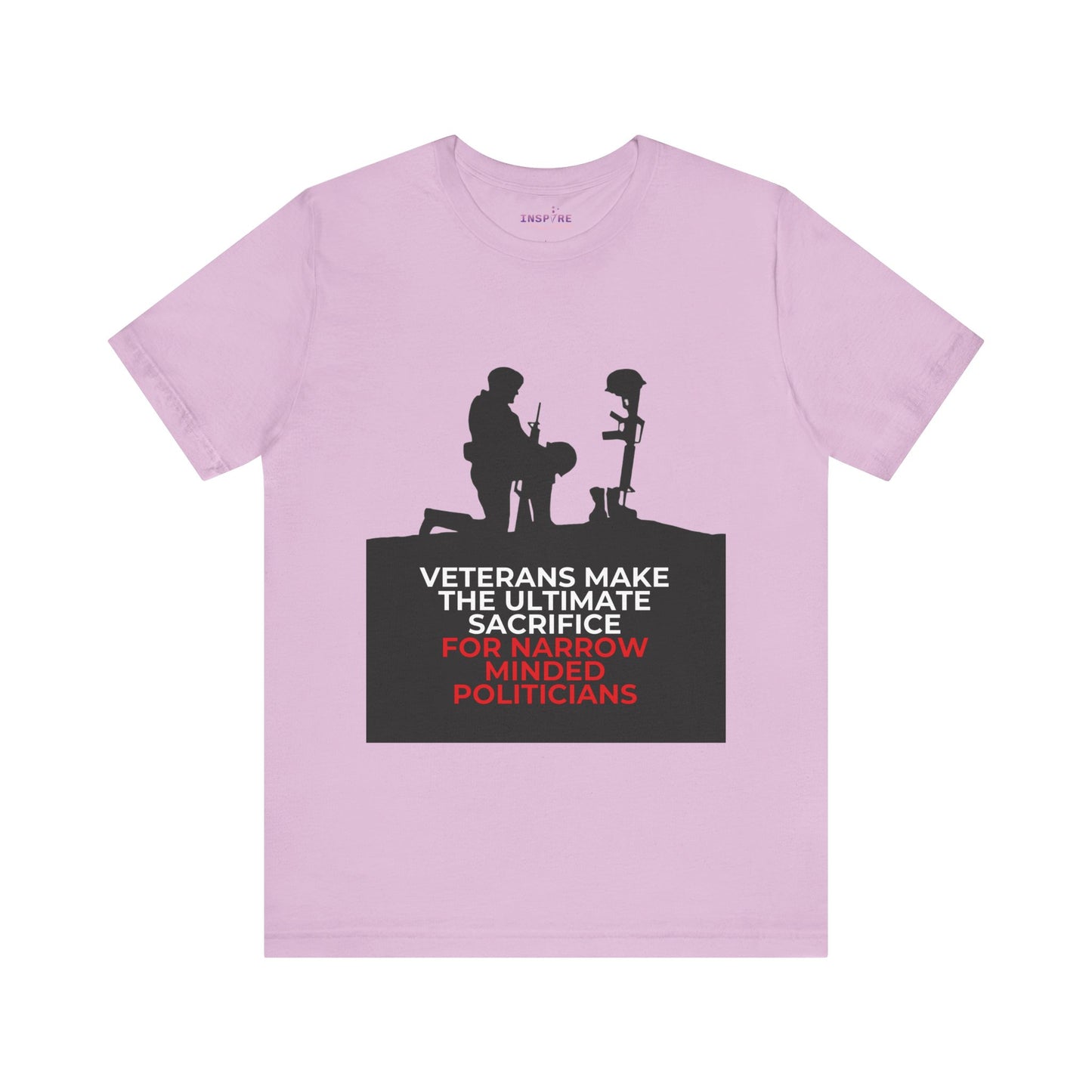 Veterans Make the Ultimate Sacrifice Graphic Tee β Bold Shirt for Patriots