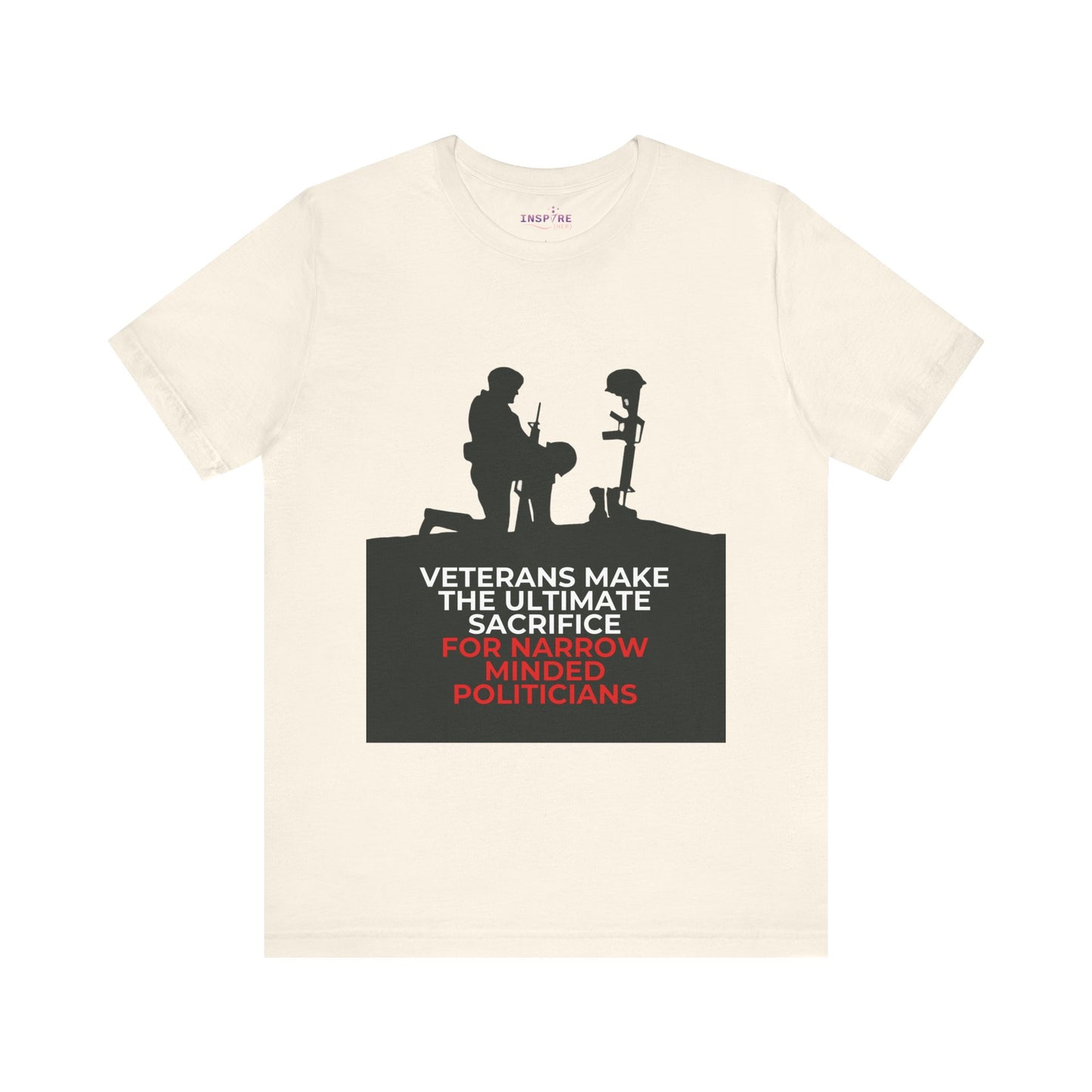Veterans Make the Ultimate Sacrifice Graphic Tee β Bold Shirt for Patriots