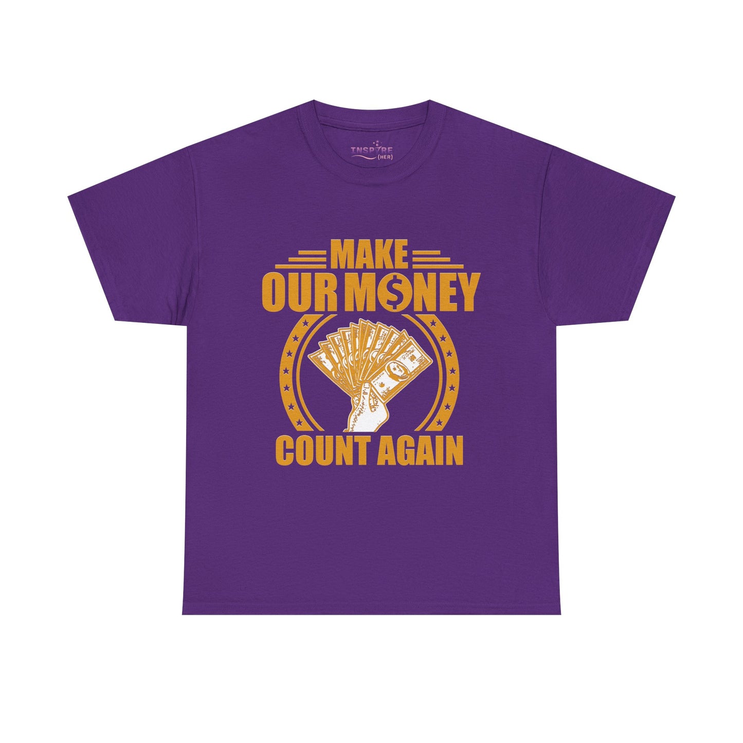 Omega Psi Phi Inspired Shirt | Make Our Money Count Again | Economic Justice | Financial Empowerment Fraternity | Political Statement