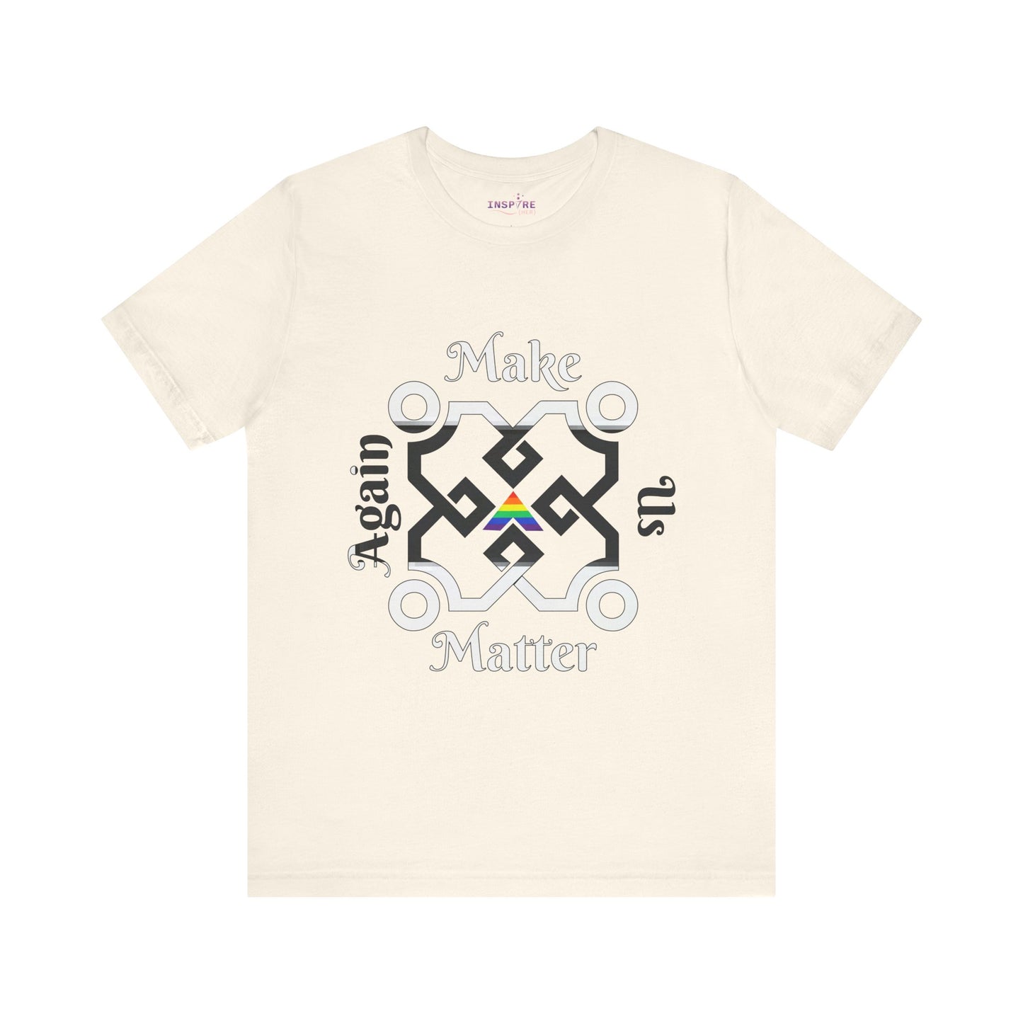 Make Us Matter Again Straight Ally Pride T-Shirt β LGBTQ+ Support Flag | Empowering Tee for Allies & Advocates ππ€π€