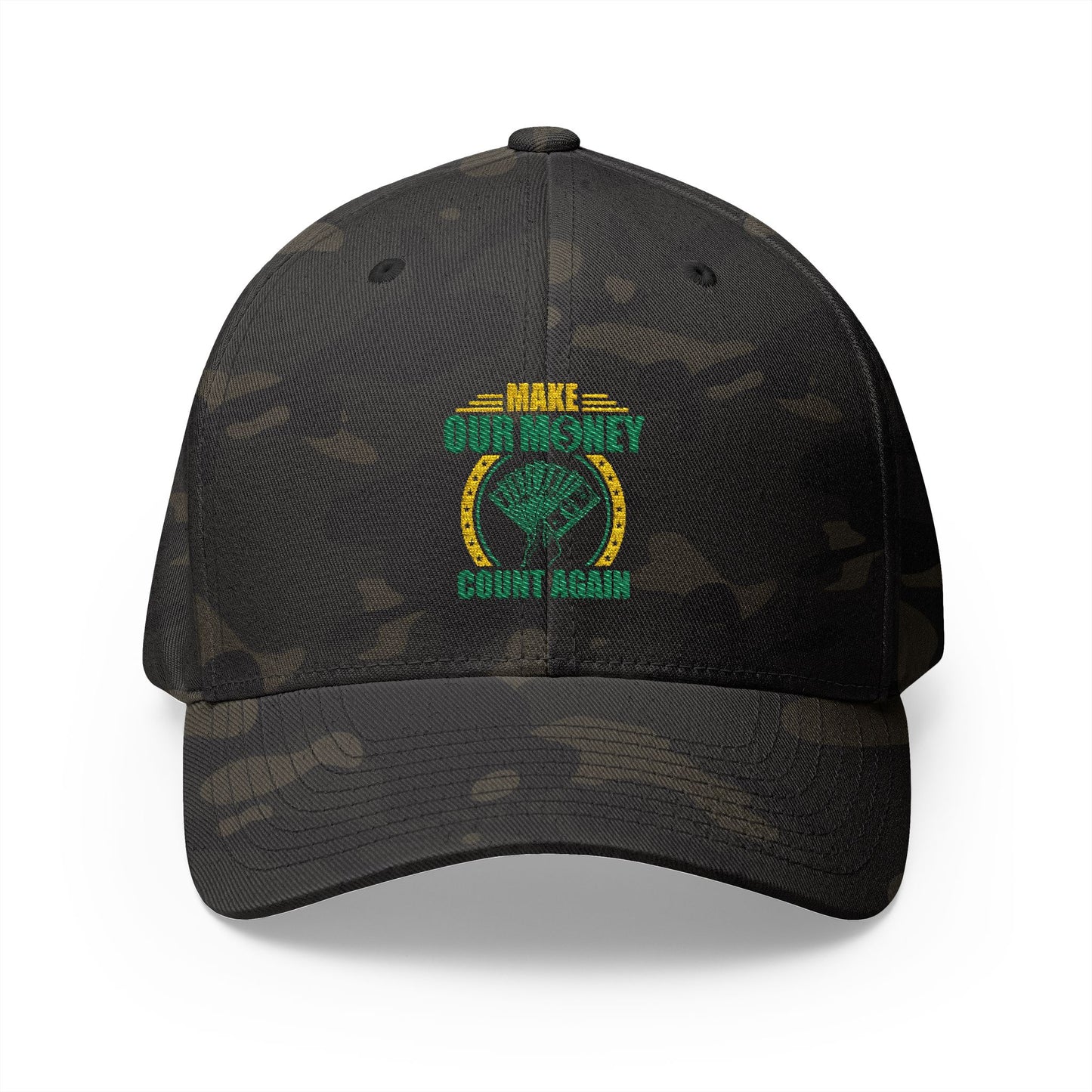 Make Our Money Count Again Embroidered Hat - Stand Up for Economic Change