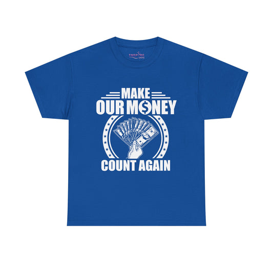 Zeta Phi Beta Inspired Shirt | Make Our Money Count Again | Economic Justice | Financial Empowerment Sorority | Political Statement